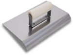 Marshalltown QLT Kantenkelle, Holzgriff, R 25mm, L 29mm, Edelstahl, Maße: 254x152 mm – Bild 5