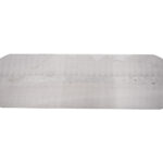 Marshalltown QLT Bodenglätter "Fresno", abgerundete Enden, verstellb. Vollwinkel-Kippgelenk, Carbonstahl, Maße: 610x127 mm