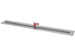 Marshalltown QLT Bodenglätter "Fresno", eckige Enden, Gabelkopf-Kippgelenk, Carbonstahl, Maße: 1219x127 mm – Bild 4