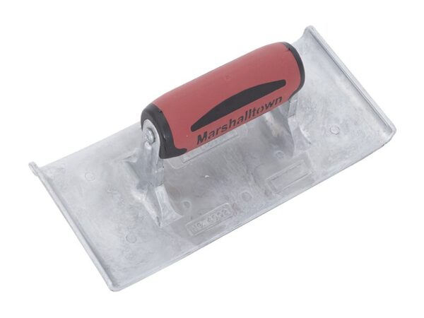 Marshalltown Kantenkellen DuraSoft Griff, R 6mm, L 16mm, Zink, silber, Maße: 229x102 mm
