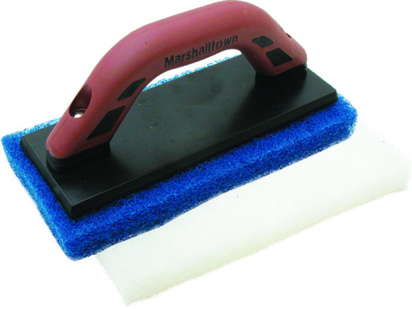 Marshalltown Mörtel-Schrubber mit Pads, Maße: 254x114 mm