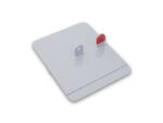 Marshalltown Lauf-Nutfräse, Gabelkopf-Kippgelenk, R 6 mm, T 25 mm, Edelstahl, Maße: 203x254 mm – Bild 5