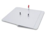 Marshalltown Lauf-Nutfräse, Doppelpfosten-Kippgelenk, R 13 mm, T 19 mm, Edelstahl, Maße: 305x356 mm – Bild 5