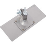 Marshalltown Lauf-Kantenkelle, R 13 mm, L 16 mm, Edelstahl, Maße: 229x102 mm