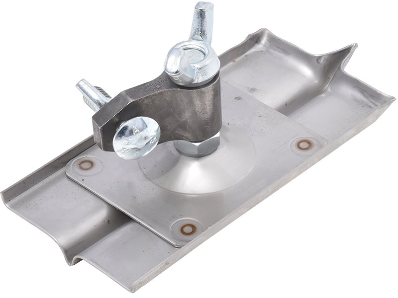 Marshalltown Lauf-Nutfräse Marshalltown Lauf-Nutfräse, R 6 mm, B 13 mm, T 13 mm, Edelstahl, Maße: 152x76 mm – Bild 1