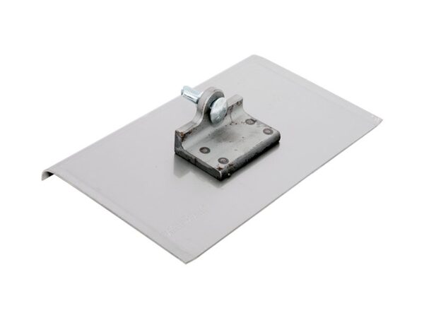 Marshalltown 2-Wege Lauf-Kantenkelle, R 10 mm, L 13 mm, Edelstahl, Maße: 254x152 mm