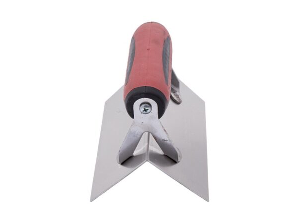 Marshalltown Ausseneck-Kelle, Quadratischer Radius, Durasoft Griff, Edelstahl, Maße: 152x64 mm
