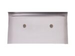 Marshalltown Kantenkelle, gebogene Enden, Durasoft Griff, R 10 mm, L 13 mm, Carbonstahl, Maße: 152x76 mm – Bild 5