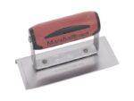 Marshalltown Kantenkelle, gebogene Enden, Durasoft Griff, R 10 mm, L 13 mm, Carbonstahl, Maße: 152x76 mm – Bild 4