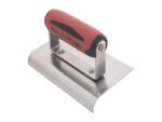 Marshalltown Kantenkelle, gebogene Enden, Durasoft Griff, R 13 mm, L 16mm, Carbonstahl, Maße: 152x102 mm – Bild 4