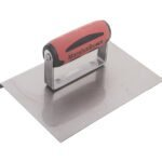 Marshalltown Kantenkelle, gerade Enden, Durasoft Griff, R 10mm, L 13mm, Carbonstahl, Maße:203x152 mm