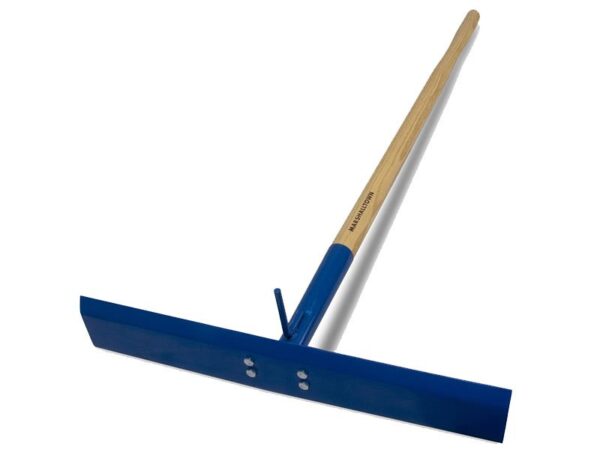 Marshalltown Betonverteiler "Texas" mit Haken, 1524mm Holzstiel, Stahl, Maße: 508x127 mm