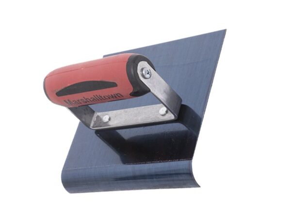 Marshalltown Kantenkelle, gerade Enden, Durasoft Griff, R 13mm, L 16mm, Blaustahl, Maße: 152x152 mm