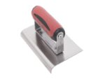 Marshalltown Kantenkelle, gebogene Enden, Durasoft Griff, R 13mm, L 16mm, Edelstahl, Maße: 152x102 mm – Bild 4