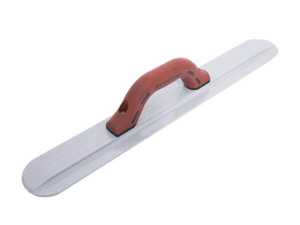 Marshalltown Magnesium Handglätter mit Durasoft Griff, abgerundete Enden, Maße des Glätters: 610x79 mm