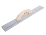 Marshalltown Magnesium Hand-Glätter mit großem, runden Holzgriff, Maße: 610x79 mm