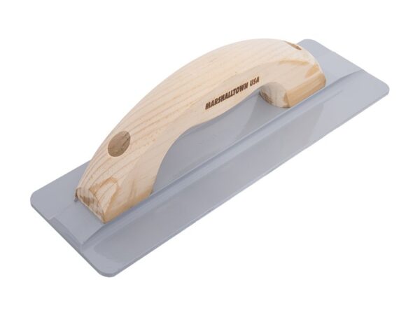 Marshalltown Magnesium Glätter, "The Hog", großer Holzgriff, Maße: 305x95 mm