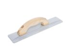 Marshalltown Magnesium Hand-Glätter mit großem, runden Holzgriff, Maße: 406x79 mm