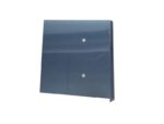 Marshalltown Stufen-Kelle, Inneneck, R 10 mm, Durasoft Griff, Blaustahl, Maße: 152x152x152 mm – Bild 2