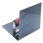 Marshalltown Stufen-Kelle, Inneneck, R 10 mm, Durasoft Griff, Blaustahl, Maße: 152x152x152 mm