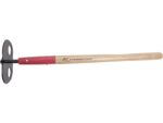 Marshalltown QLT Mörtelhacke mit kurzem Griff, 533 mm Holzgriff, Stahl, Maße: 162x127 mm