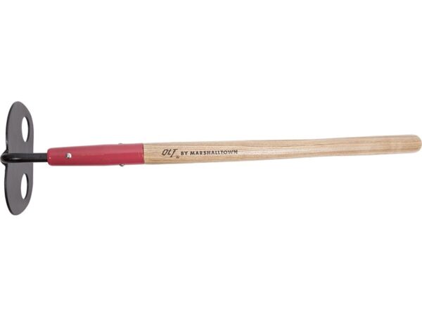 Marshalltown QLT Mörtelhacke mit kurzem Griff, 533 mm Holzgriff, Stahl, Maße: 162x127 mm