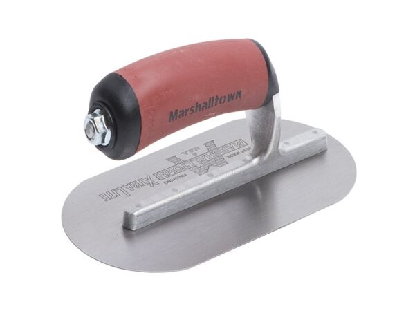 Marshalltown Wandformkelle, abgerundete Enden, Durasoft Griff, Stahl, Maße: 191x102 mm