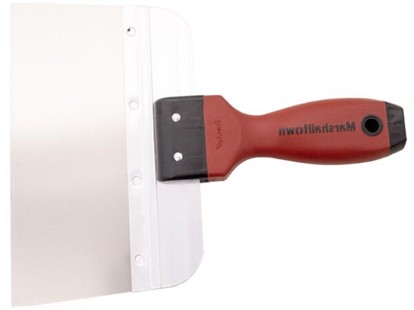 Marshalltown Flächenspachtel, Durasoft Griff, Edelstahl, Maße: 152x76 mm