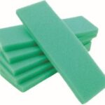 Marshalltown Ersatzpads für 14418 (6/Beutel), Schaum, fein, grün, Maße: 305x102 mm