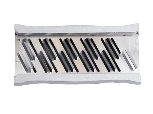 Marshalltown Trockenwand-Reibe mit Schienen, Durasoft Griff, Edelstahl, Länge: 140 mm