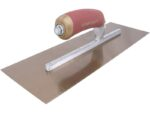 Marshalltown DuraFlex Glättkelle, Durasoft Griff, Goldstahl, Maße: 356x127 mm – Bild 2