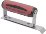 Marshalltown abgeschrägte Kantenkelle, Durasoft Griff, L 13mm, Edelstahl, Maße: 25x152 mm – Bild 4