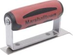Marshalltown abgeschrägte Kantenkelle, Durasoft Griff, L 19mm, Edelstahl, Maße: 25x152 mm