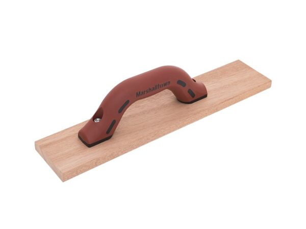 Marshalltown Rotholz-Glätter, 19mm dick, Durasoft Griff, Maße: 406x89 mm