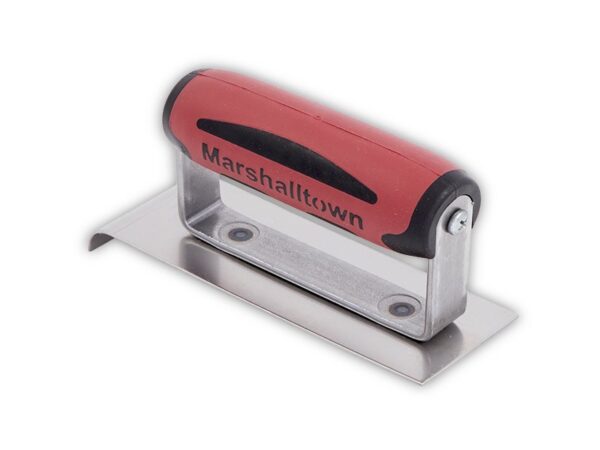 Marshalltown schmale Kantenkelle, Durasoft Griff, R 10mm, L 13mm, Edelstahl, Maße: 51x152 mm