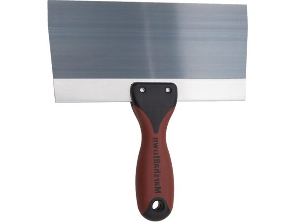 Marshalltown Flächenspachtel, Durasoft Griff II, Blaustahl, Maße: 152x76 mm