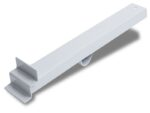 Marshalltown QLT Rollbarer Rigipsplattenheber, Stahl, silber, Maße: 381x57 mm – Bild 5
