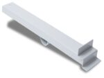 Marshalltown QLT Rollbarer Rigipsplattenheber, Stahl, silber, Maße: 381x57 mm