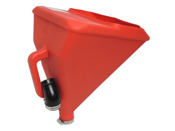 Marshalltown QLT QuickShooter, Trichter & Schelle, Kunststoff, rot