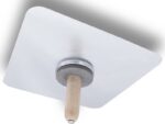 Marshalltown QLT Hawk-Kelle mit Holzgriff, Aluminium, Maße: 330x330 mm