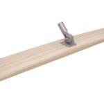 Marshalltown Bodenglätter, eckig, Pappel, Gewinde-Kippgelenk, Maße: 1219x203 mm