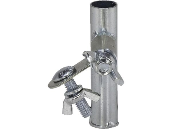 Marshalltown QLT Kellenadapter - schwenkbare Gabelkopfhalterung, Stahl, Maße: 127x114x389 mm