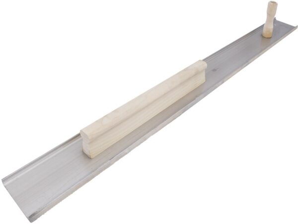 Marshalltown Gips-Verputzlatte, beidseitig gezahntes Blatt, Schlüssellochgriff, Magnesium, Länge: 1219 mm
