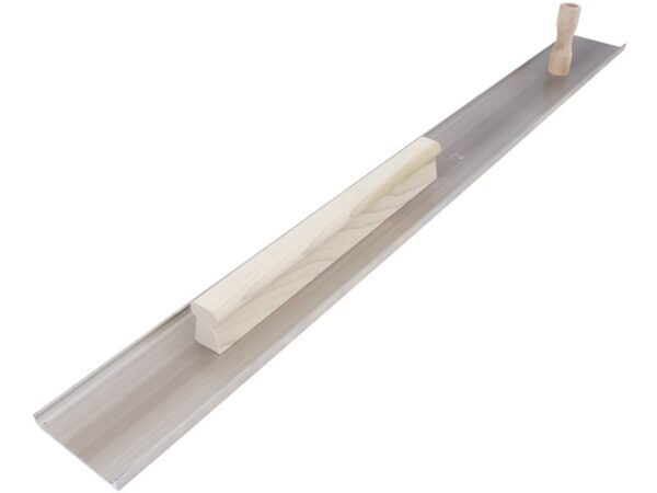 Marshalltown Gips-Verputzlatte, einseitig gezahntes Blatt, Schlüssellochgriff, Magnesium, Länge: 1219 mm