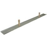 Marshalltown Gips-Verputzlatte, einseitig gezahntes Blatt, 2 Knopfgriffe, Magnesium, Länge: 1067 mm