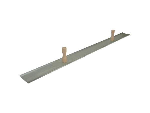 Marshalltown Gips-Verputzlatte, glattes Blatt, 2 Knopfgriffe, Magnesium, Länge:  1067 mm