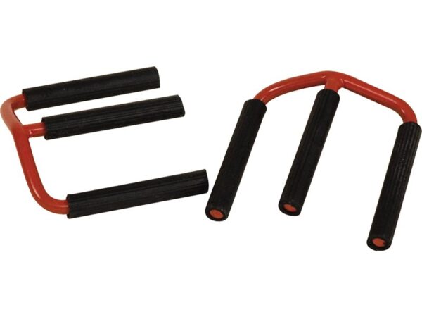 Marshalltown QLT Rigipsplatten-Griffe, Stahl, schwarz/rot, 133x121 mm