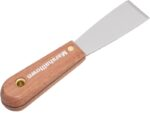 Marshalltown Starrer Spachtel, Palisanderholzgriff, Stahl, Maße: 190x38 mm – Bild 3