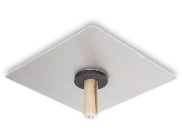 Marshalltown Hawk-Kelle mit Holzgriff, Magnesium, Maße: 254x254 mm