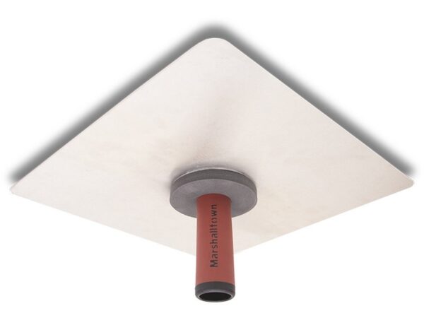 Marshalltown Hawk-Kelle mit Durasoft Griff, Magnesium, Maße: 254x254 mm